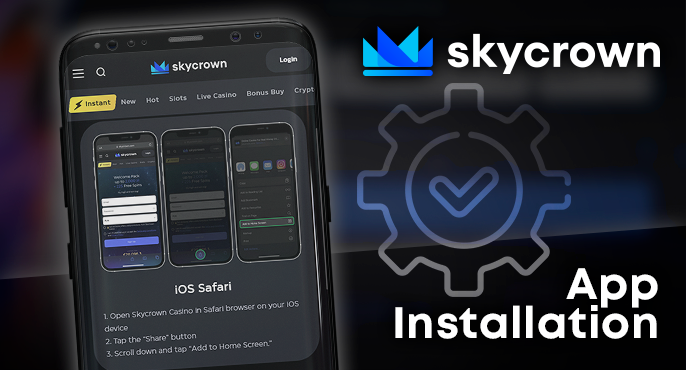Skycrown Casino mobile app